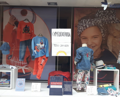 Comecio cerrado durante la pandemaia de la COVID 19